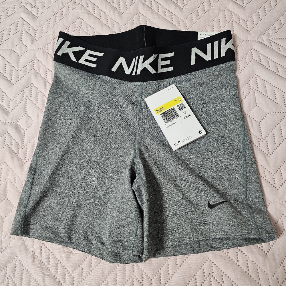 Nike Heather Gray Training Shorts